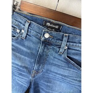 Madewell Skinniest Jeans In Vintage Light Ripped Edition Men 32x32 Denim Zip Fly